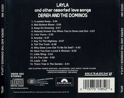 Derek And The Dominos* : Layla And Other Assorted Love Songs (CD, Album, RE, RM)
