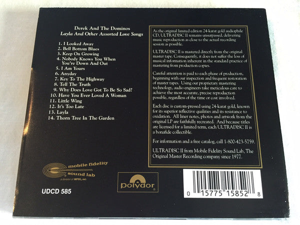 Derek And The Dominos* : Layla And Other Assorted Love Songs (CD, Album, RE, RM)