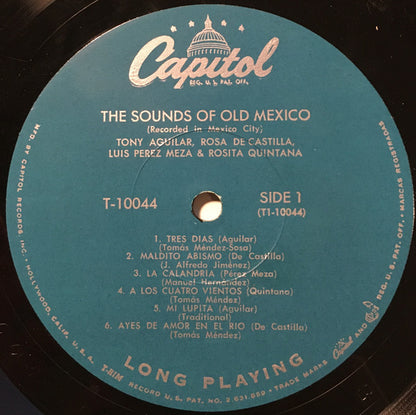 Various : The Sounds Of Old Mexico! (LP, Album, Comp, Mono, Tur)