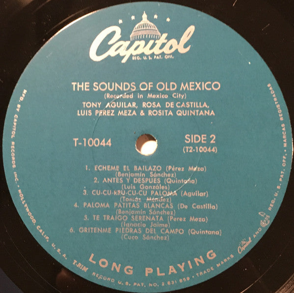 Various : The Sounds Of Old Mexico! (LP, Album, Comp, Mono, Tur)