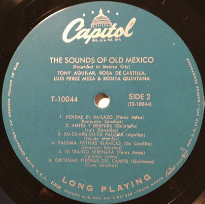 Various : The Sounds Of Old Mexico! (LP, Album, Comp, Mono, Tur)