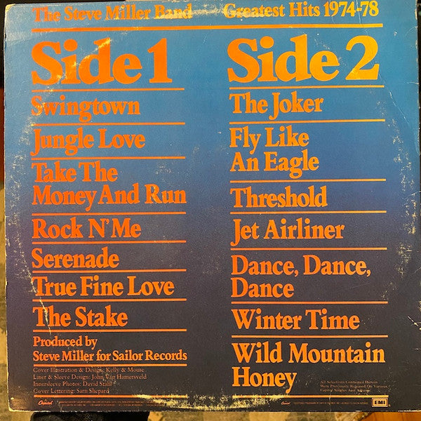 Steve Miller Band : Greatest Hits 1974-78 (LP, Comp, Gol)