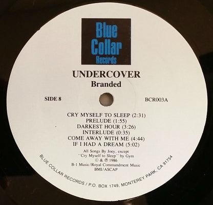 Undercover (3) : Branded (LP, Album)