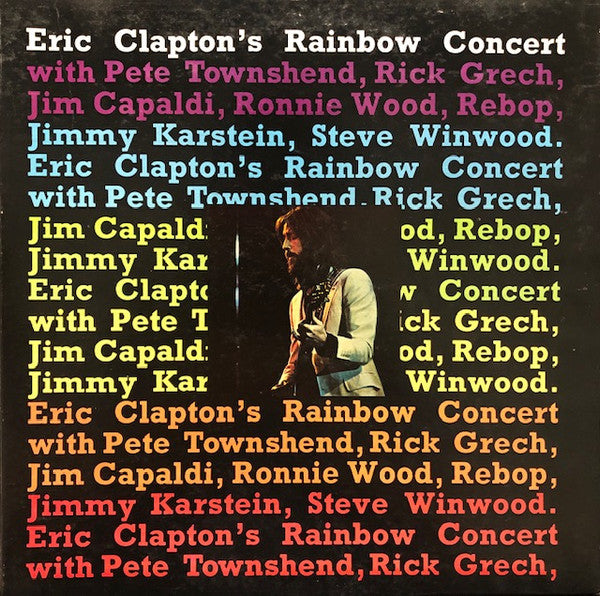 Eric Clapton : Eric Clapton's Rainbow Concert (LP, Album, RI )