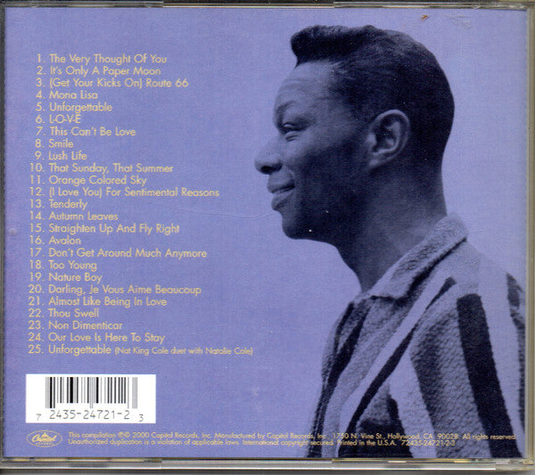 Nat King Cole : Unforgettable (CD, Comp, RM)