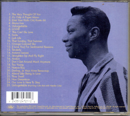 Nat King Cole : Unforgettable (CD, Comp, RM)