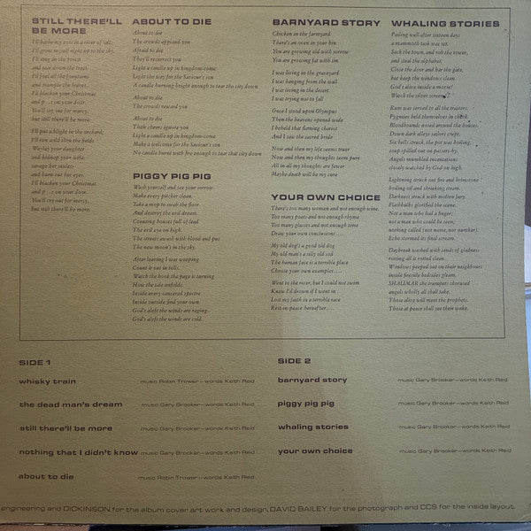 Procol Harum : Home (LP, Album, Pit)