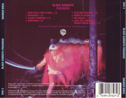 Black Sabbath : Paranoid (CD, Album, RE, RP, SRC)
