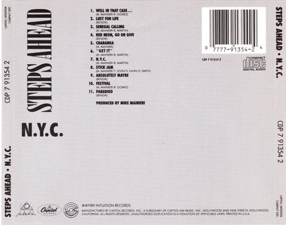 Steps Ahead : N.Y.C. (CD, Album)