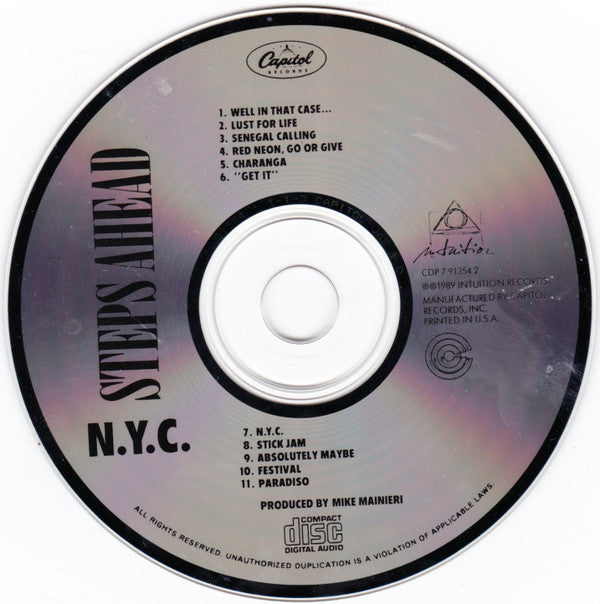Steps Ahead : N.Y.C. (CD, Album)