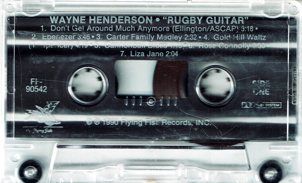 Wayne Henderson (3) : Rugby Guitar (Cass)