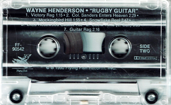 Wayne Henderson (3) : Rugby Guitar (Cass)