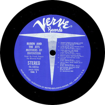 The Mothers Of Invention* : Cruising With Ruben & The Jets (LP, Album, Gat)