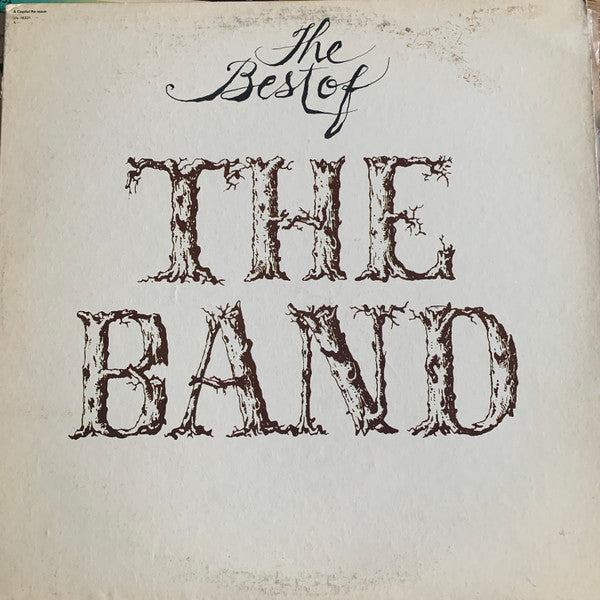 The Band : The Best Of The Band (LP, Comp, RE)