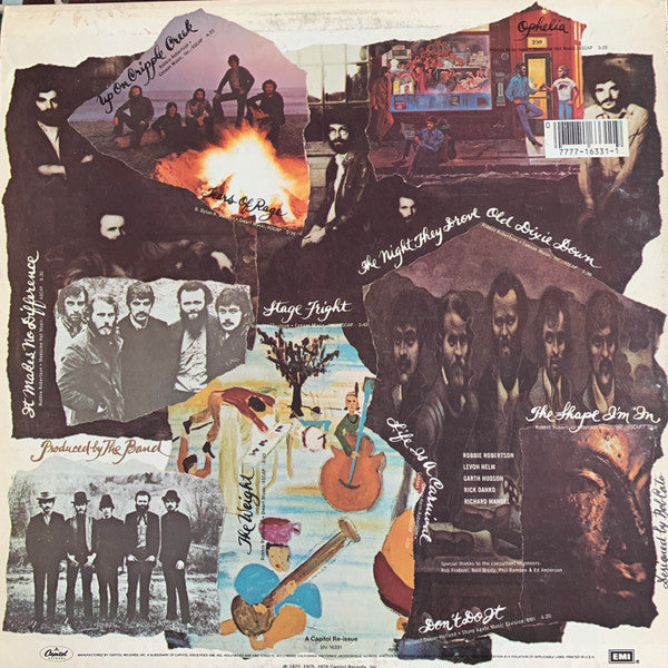 The Band : The Best Of The Band (LP, Comp, RE)