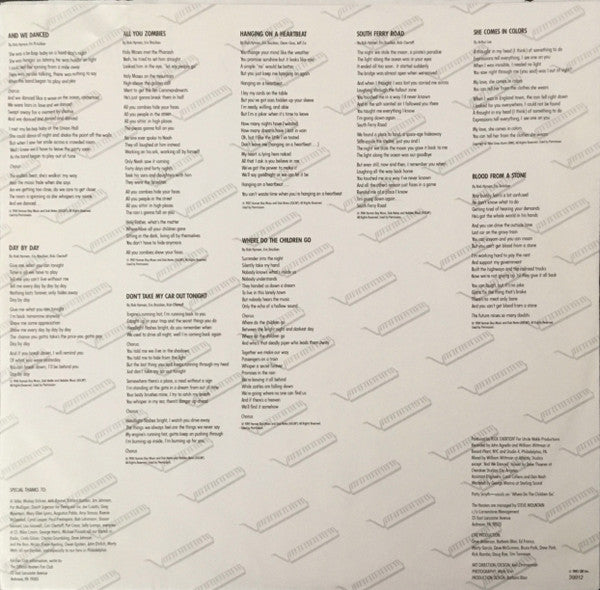 The Hooters : Nervous Night (LP, Album, Jac)