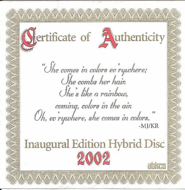 The Rolling Stones : Let It Bleed (SACD, Hybrid, Album, RE, RM, Dig)