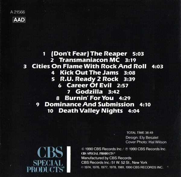 Blue Oyster Cult* : On Flame With Rock And Roll (CD, Comp)