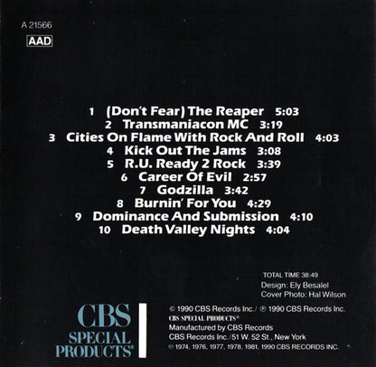 Blue Oyster Cult* : On Flame With Rock And Roll (CD, Comp)