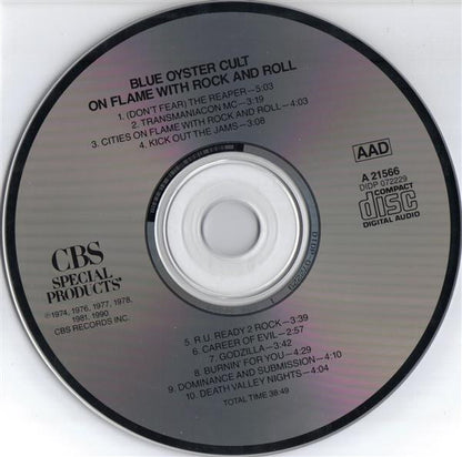 Blue Oyster Cult* : On Flame With Rock And Roll (CD, Comp)