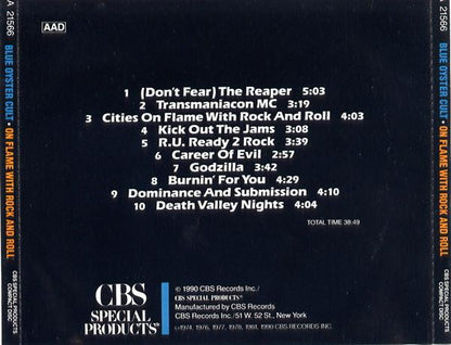 Blue Oyster Cult* : On Flame With Rock And Roll (CD, Comp)