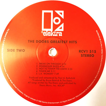The Doors : Greatest Hits (LP, Comp, Ltd, RE, RM, Whi)