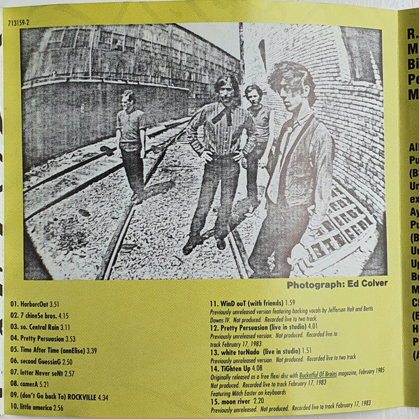 R.E.M. : Reckoning (CD, Album, RE)