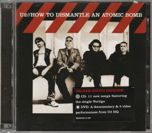 U2 : How To Dismantle An Atomic Bomb (CD, Album + DVD-V, NTSC + Ltd, Del)