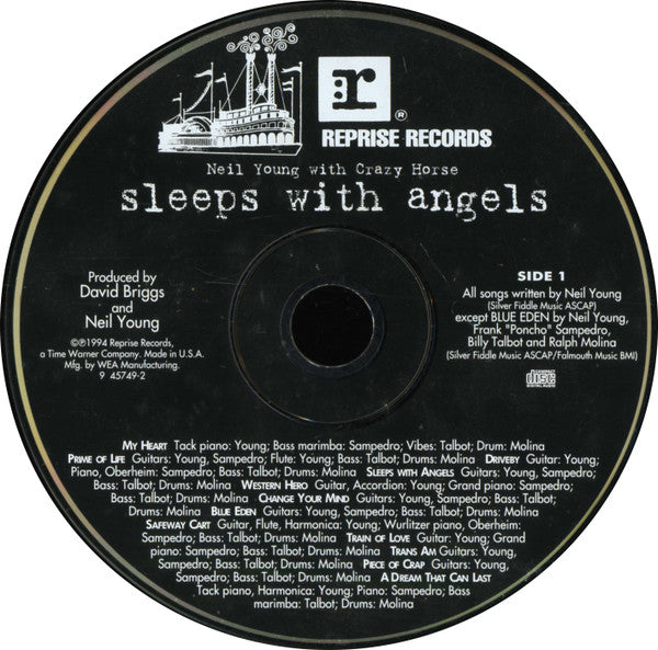 Neil Young And Crazy Horse : Sleeps With Angels (CD, Album)