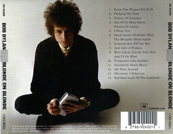 Bob Dylan : Blonde On Blonde (CD, Album, RE, RM)