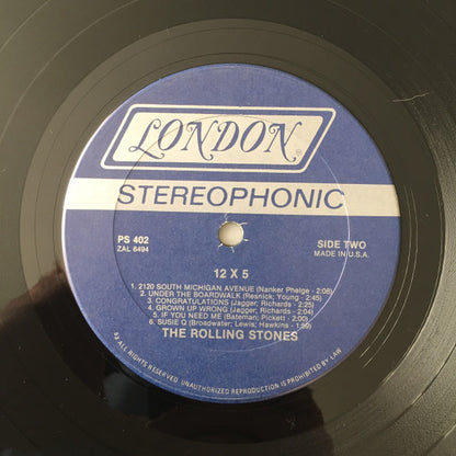 The Rolling Stones : 12 X 5 (LP, Album, RE, Hau)