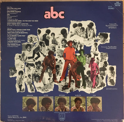 The Jackson 5 : ABC (LP, Album)