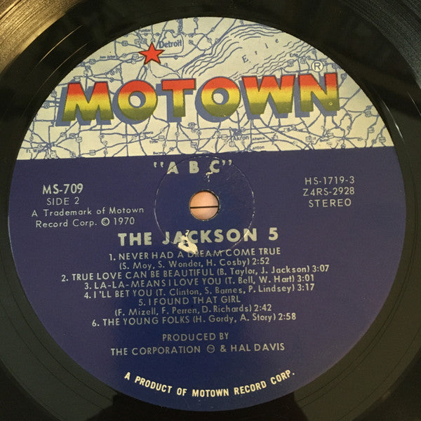 The Jackson 5 : ABC (LP, Album)