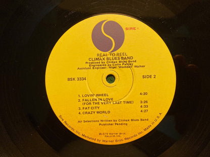 Climax Blues Band : Real To Reel (LP, Album, Win)