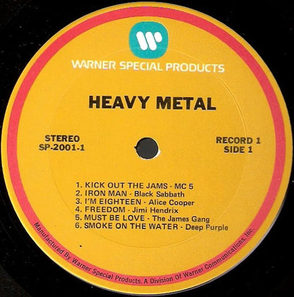 Various : Heavy Metal - 24 Electrifying Performances (2xLP, Comp, Ind)
