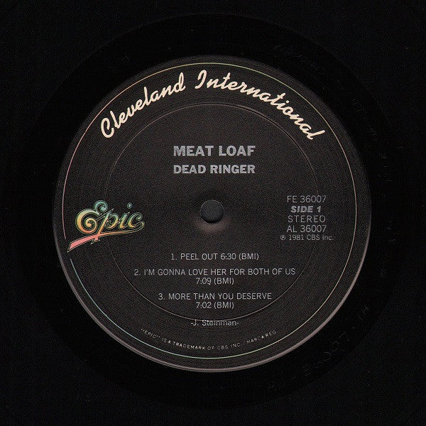 Buy Meat Loaf : Dead Ringer (LP, Album, Ter) Online for a great price ...