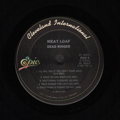 Meat Loaf : Dead Ringer (LP, Album, Ter)