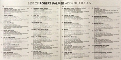 Robert Palmer : Best Of Robert Palmer Addicted To Love (2xCD, Comp)