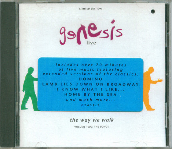 Genesis : Live / The Way We Walk (Volume Two: The Longs) (CD, Album, Ltd)