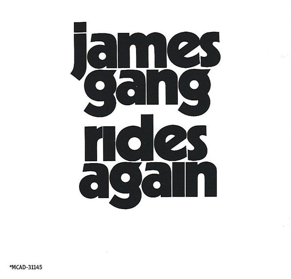 James Gang : Rides Again (CD, Album, RE)