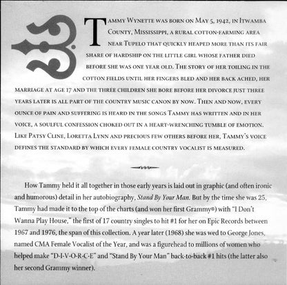 Tammy Wynette : 16 Biggest Hits (HDCD, Comp, Club)