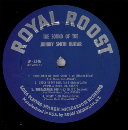 Johnny Smith : The Sound Of The Johnny Smith Guitar (LP, Album, Mono)