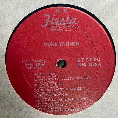 Various : Hohe Tannen (LP, Comp)
