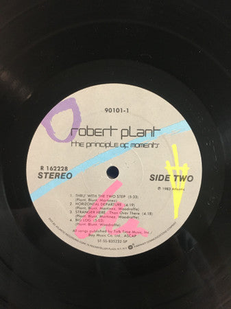 Robert Plant : The Principle Of Moments (LP, Album, Club)
