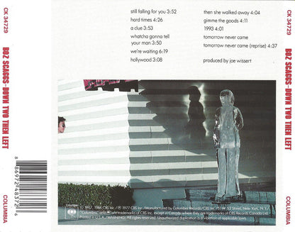 Boz Scaggs : Down Two Then Left (CD, Album, RE, RM)