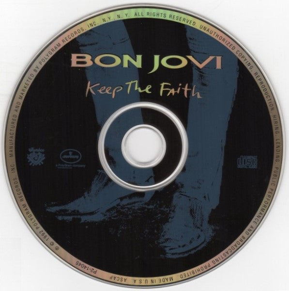 Bon Jovi : Keep The Faith (CD, Album, Club, Son)