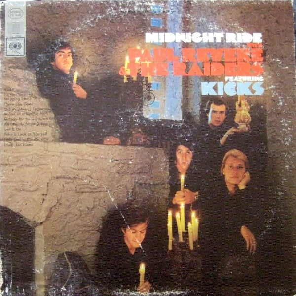 Paul Revere & The Raiders : Midnight Ride (LP, Album, Pit)