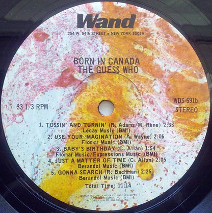 The Guess Who : Born In Canada (LP, Comp, Club)