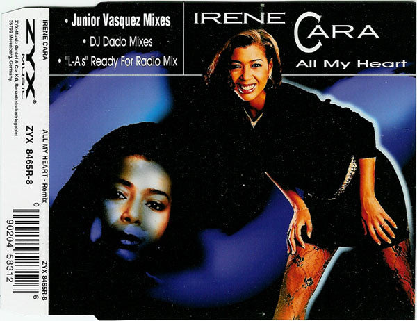 Irene Cara : All My Heart (Remix) (CD, Maxi)
