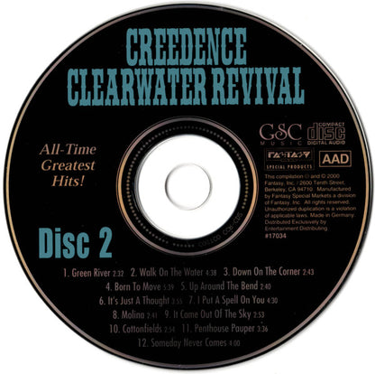 Creedence Clearwater Revival : Classics: 36 All-Time Greatest Hits - 3 CD Set (3xCD, Album, Comp)